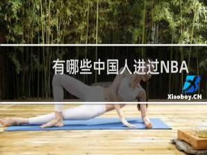 有哪些中国人进过NBA