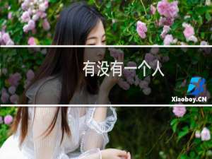 有没有一个人(关于有没有一个人的简介)