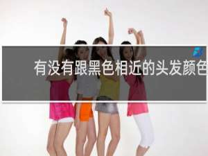 有没有跟黑色相近的头发颜色