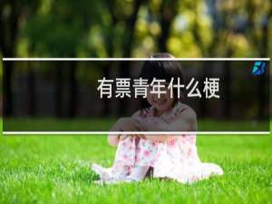 有票青年什么梗？什么梗