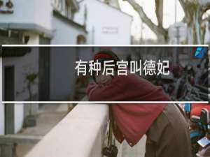 有种后宫叫德妃(关于有种后宫叫德妃的简介)