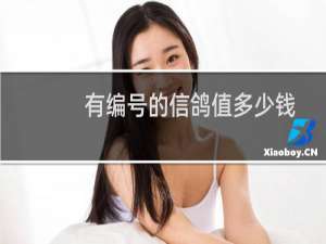 有编号的信鸽值多少钱