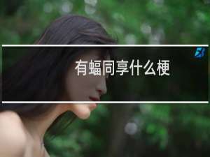 有蝠同享什么梗