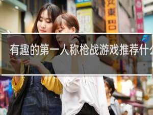 有趣的第一人称枪战游戏推荐什么梗