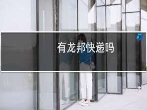有龙邦快递吗