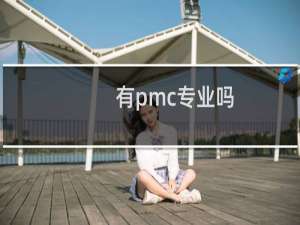 有pmc专业吗