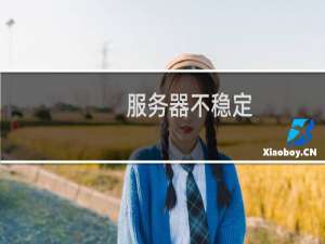 服务器不稳定，掉包，网站有些访问不了。