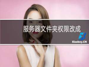 服务器文件夹权限改成 777怎么改