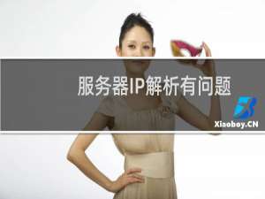 服务器IP解析有问题网站访问不了