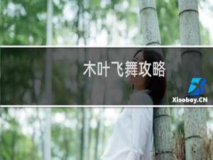 木叶飞舞攻略