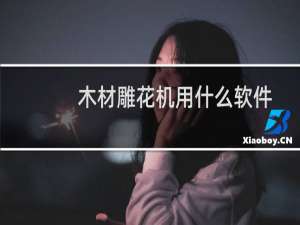 木材雕花机用什么软件