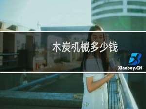 木炭机械多少钱