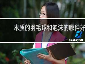 木质的羽毛球和泡沫的哪种好
