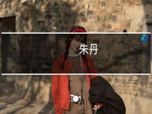 朱丹(关于朱丹的简介)