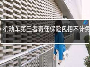 机动车第三者责任保险包括不计免赔吗