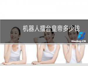 机器人擂台皇帝多少钱