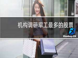 机构调研军工最多的股票