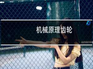 机械原理齿轮