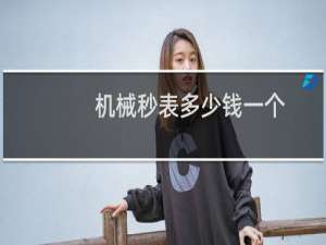 机械秒表多少钱一个