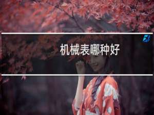 机械表哪种好