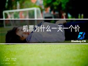 机票为什么一天一个价