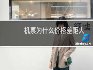 机票为什么价格差距大