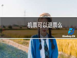 机票可以退票么
