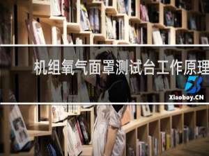 机组氧气面罩测试台工作原理