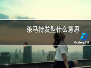 杀马特发型什么意思
