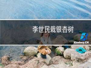 李世民栽银杏树