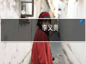 李义贵(关于李义贵的简介)