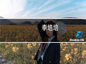 李培培(关于李培培的简介)