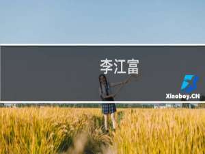 李江富(关于李江富的简介)