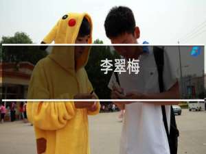 李翠梅(关于李翠梅的简介)