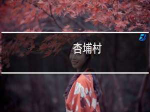 杏埔村(关于杏埔村的简介)