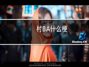 村BA什么梗