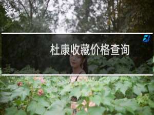 杜康收藏价格查询