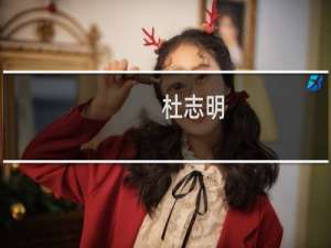 杜志明(关于杜志明的简介)