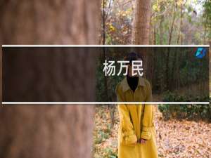 杨万民(关于杨万民的简介)