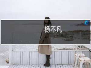 杨不凡(关于杨不凡的简介)