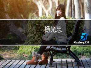 杨光忠(关于杨光忠的简介)