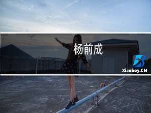 杨前成(关于杨前成的简介)