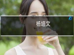 杨培文(关于杨培文的简介)