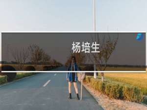 杨培生(关于杨培生的简介)