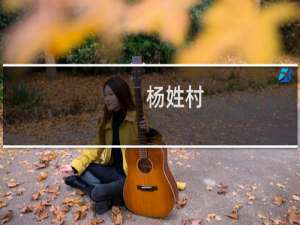 杨姓村(关于杨姓村的简介)