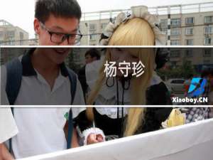 杨守珍(关于杨守珍的简介)