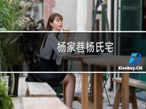 杨家巷杨氏宅(关于杨家巷杨氏宅的简介)