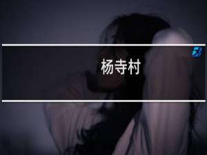 杨寺村(关于杨寺村的简介)