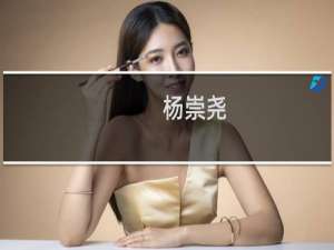 杨崇尧(关于杨崇尧的简介)