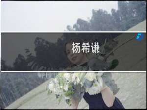杨希谦(关于杨希谦的简介)